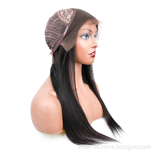 13*4 Lace, Light Swiss Lace Wigs Wholesale,10-28 Inch 10A Top Grade Lace Frontal Wig 100% Raw Brazilian Virgin Human Hair